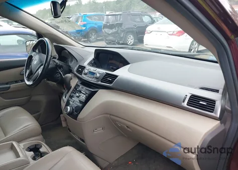 2013 Honda Odyssey Ex-L from USA, damaged, VIN 5FNRL5H60DB080637